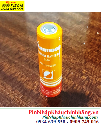 Sunmoon ER14505M; Pin nuôi nguồn Sunmoon ER14505M LI/SOCl₂ SPIRAL 3.6v AA 1800mAh